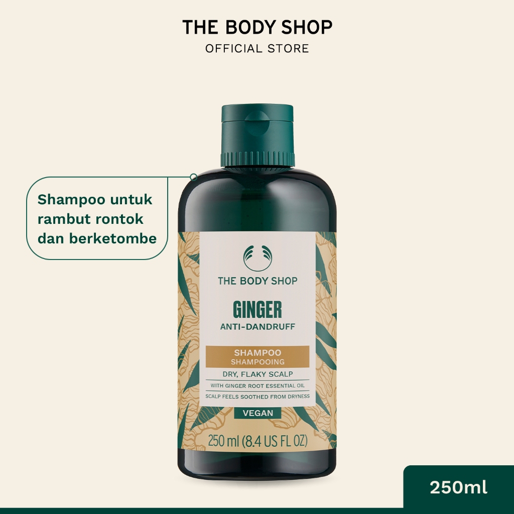 The Body Shop Ginger Anti Dandruff Shampoo 250ml