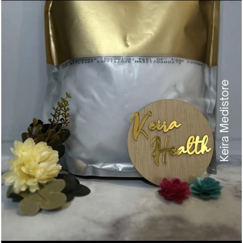 FDF Peel Off Mask Lavender Masker Wajah Kiloan 1 kg 1 Buah