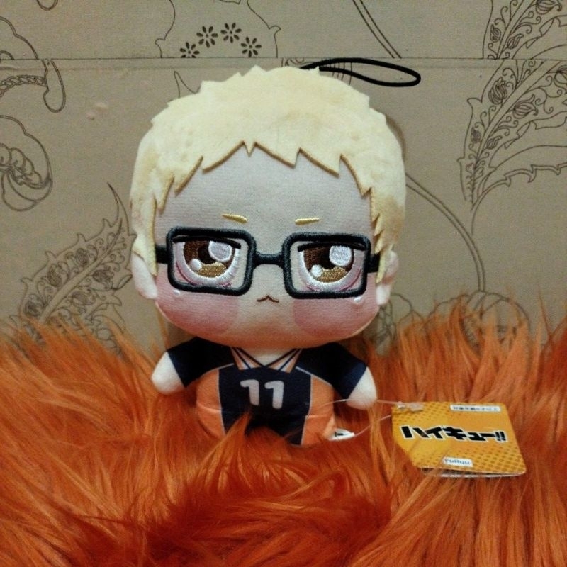 Official Merch Kei Tsukishima Chopinui Plush - Haikyu 20cm Plush