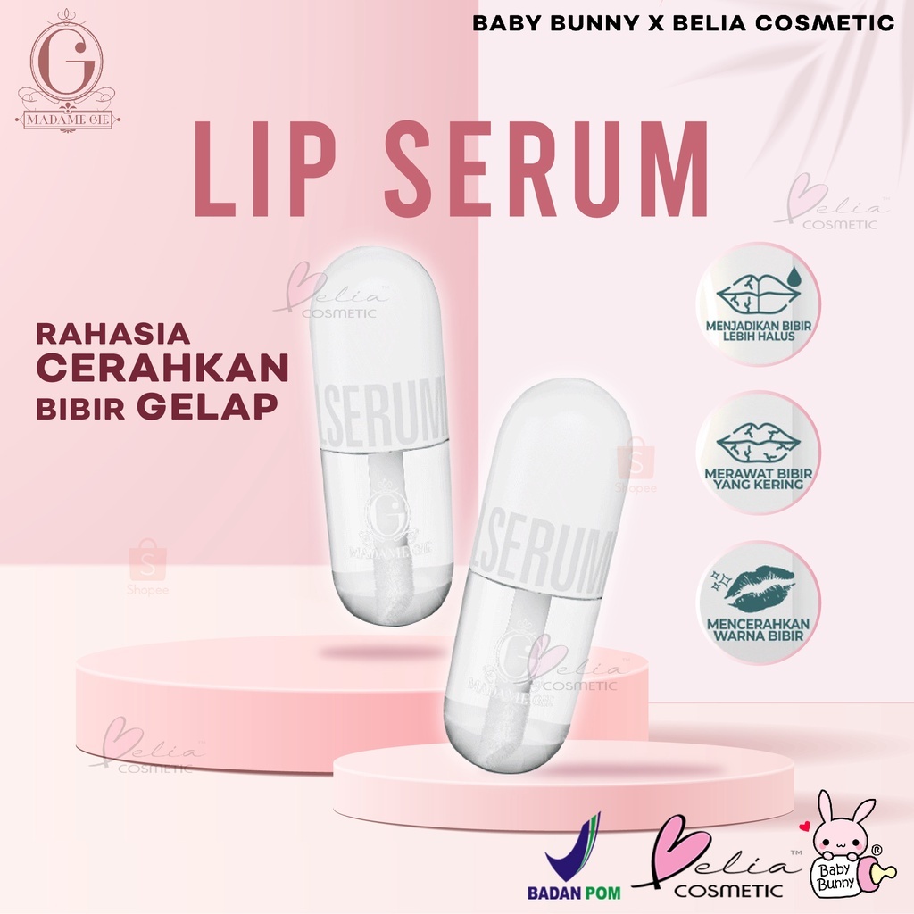 Madame Gie LiPill Serum - Lip Oil Bibir