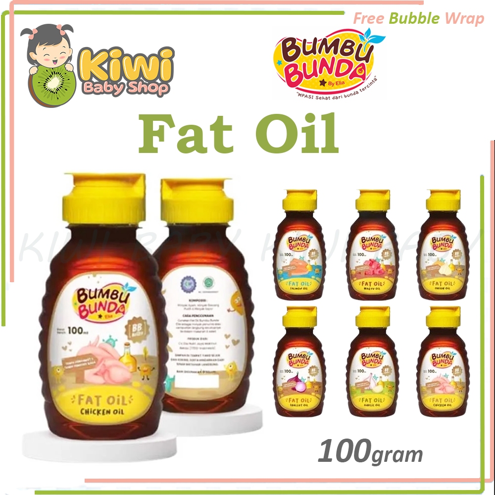 

Bumbu Bunda By Elia Fat Oil Non MSG Non Pengawet / Minyak MPASI Anak