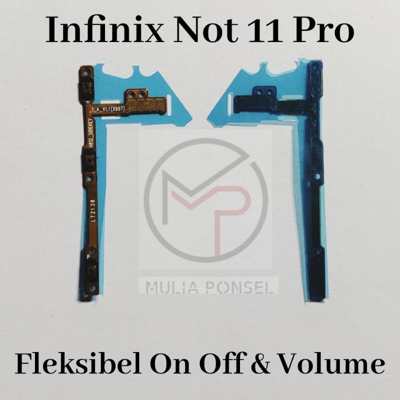 Fleksibel On Off & Volume Infinix Not 11 Pro (Flexible on/off+vol inf not 11 pro)