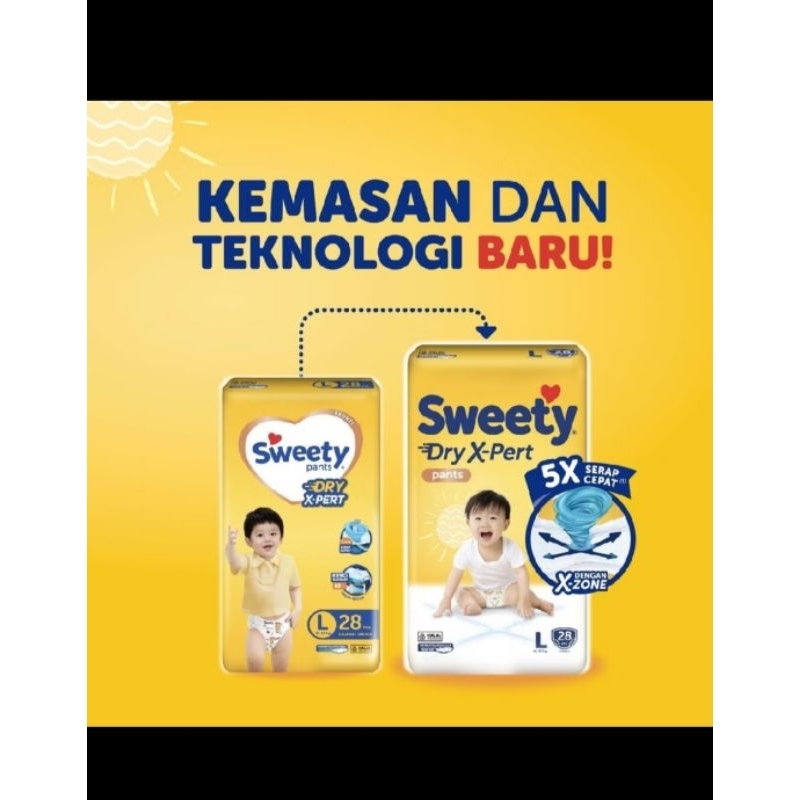 PAMPERS SWEETY (L/28)