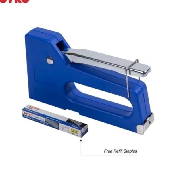 

Tawaran GUN TACKER STAPLER TEMBAK JOYKO GT7 FREE REFILL STEPLES SERBAGUNA