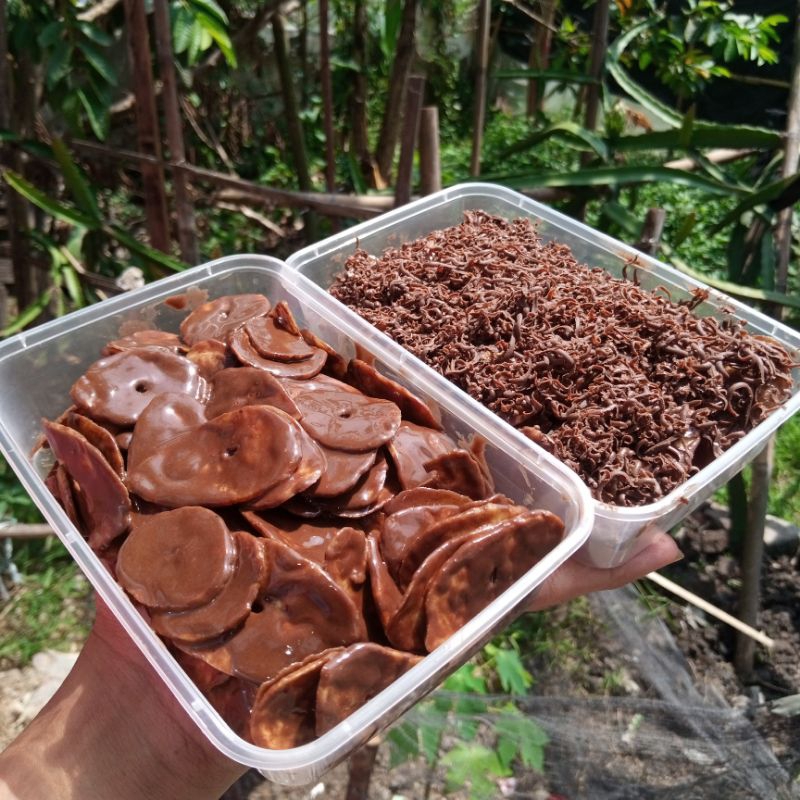 

Kripik Pisang Coklat Lumer /keripik pisang Coklat