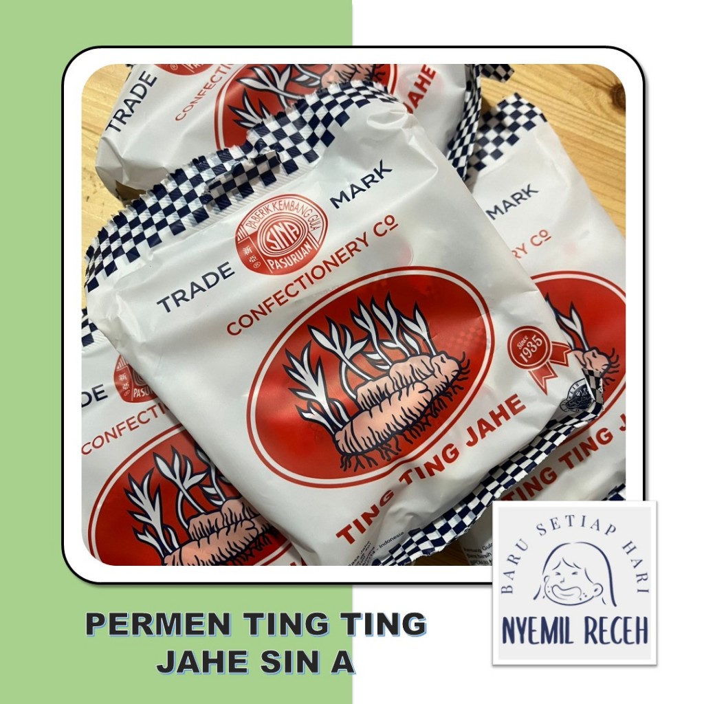 

Permen Ting Ting Jahe Sin A - 100Gr Legendaris