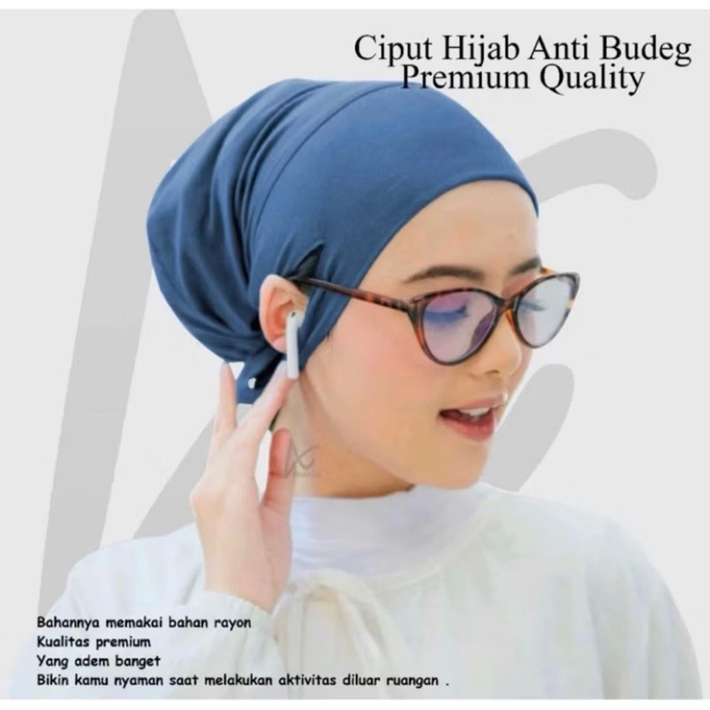 ciput anti budek/ciput kupeng bolong ciput anti pusing.