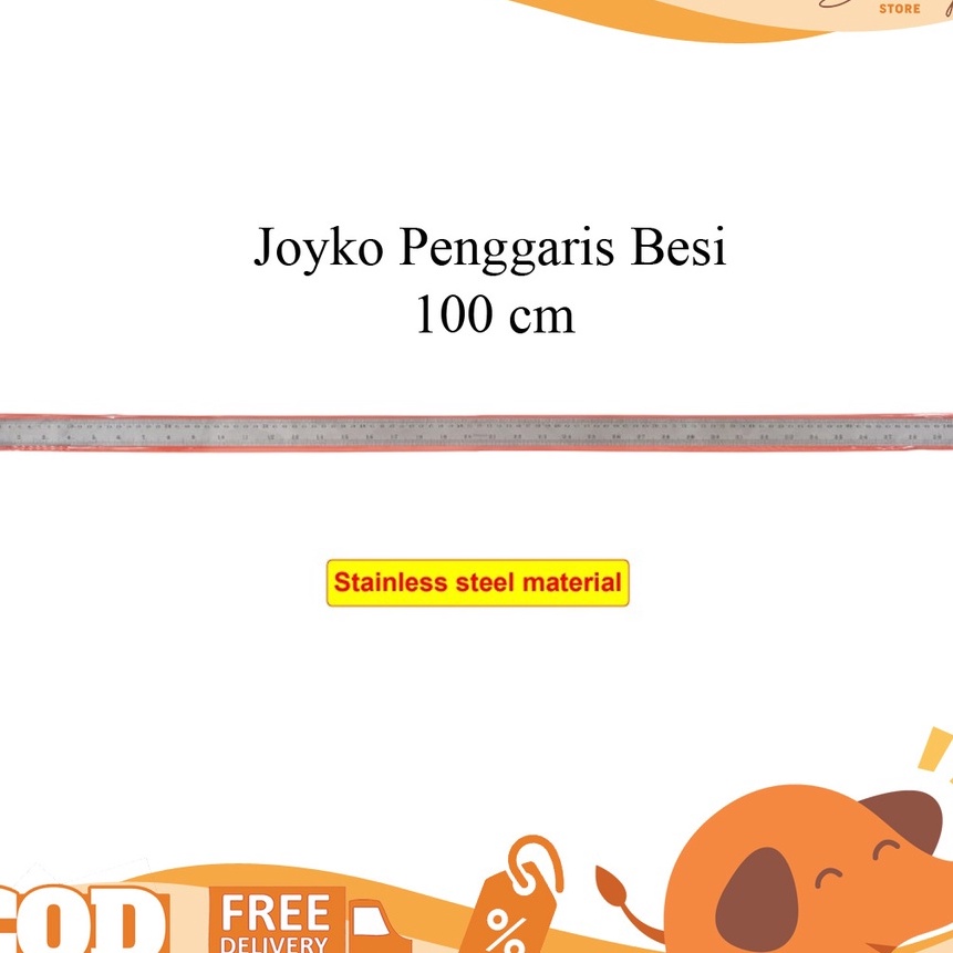 

KP8 Joyko Penggaris Besi 1 cm