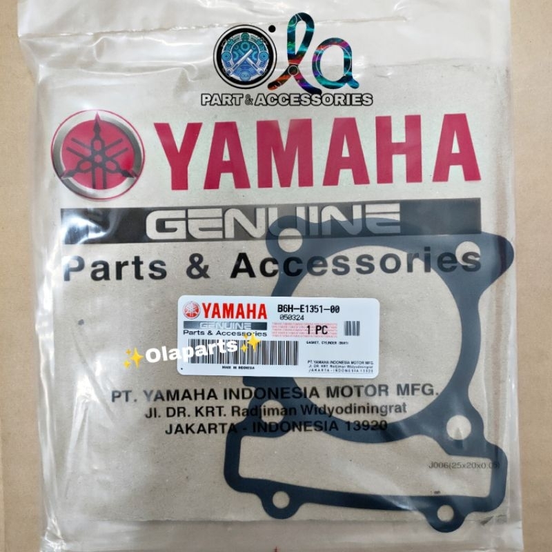 Paking Blok Seher Bawah YAMAHA All New Nmax Aerox ( B6H-E1351-00 )