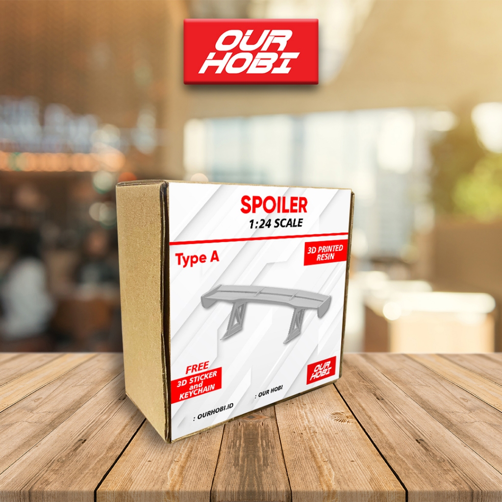 Spoiler Model Kit Transkit Mini RC 1/24 / Modelkit / Rc Drift