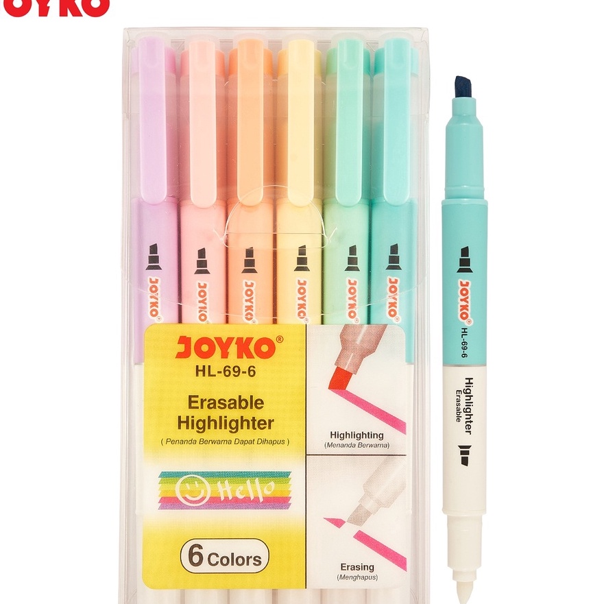 

Extra Erasable Hhlhter Penanda Dapat Dihapus Joyko HL696