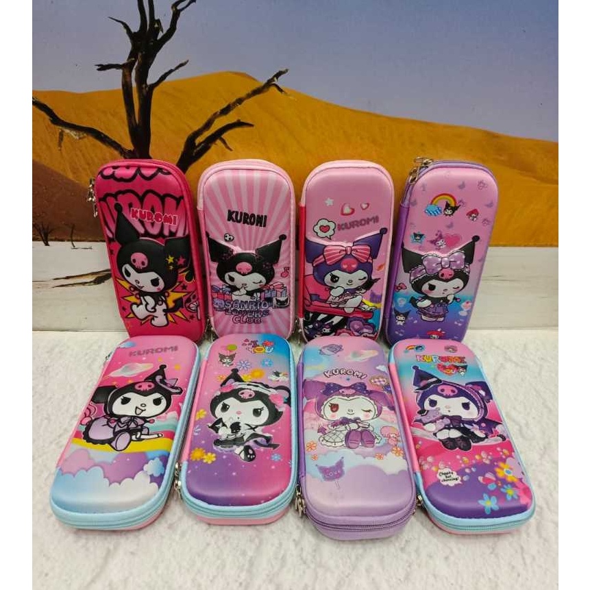 

Ekstra KOTAK PENSIL BAHAN KAIN TIMBUL 7D DIMENSIPENCIL CASE ANTI AIR WATEROOF