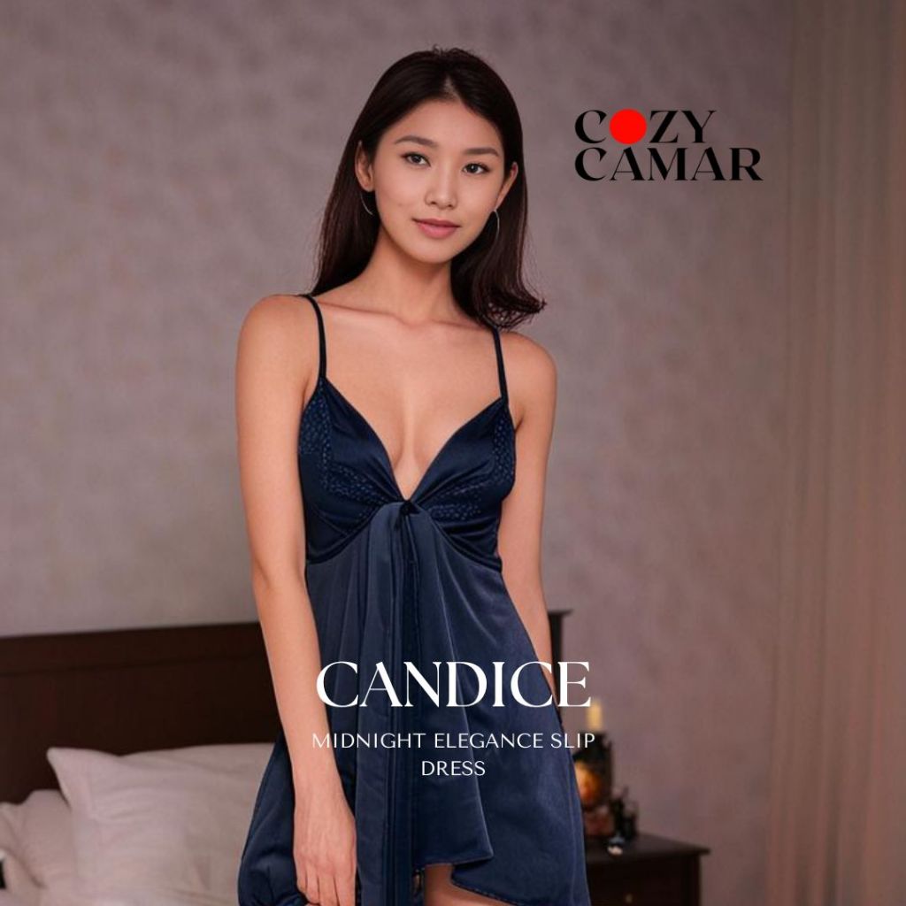 Lingerie Baju Tidur Sexy Sutra (Candice)