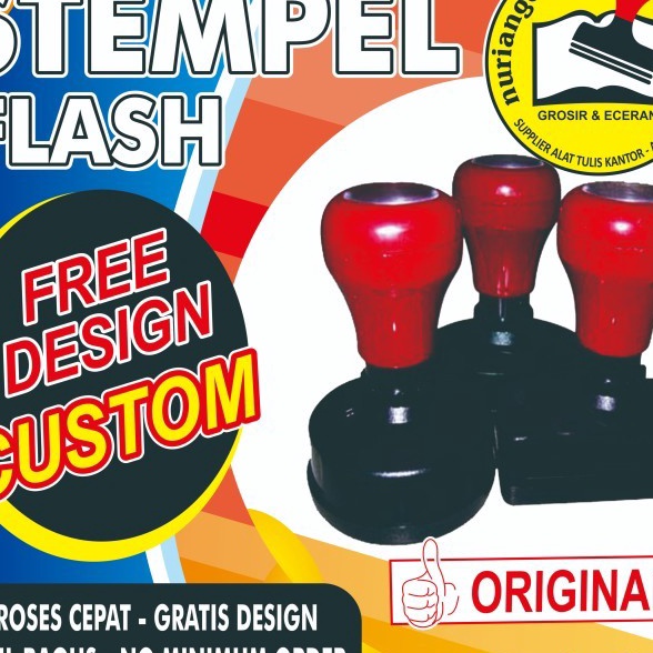 

KP8 stempel otomatisflash tanpa bantalan dan