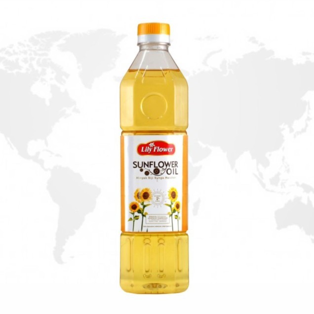 

Sunflower Oil Lily / Minyak Bunga Matahari Lily - 1 Ltr
