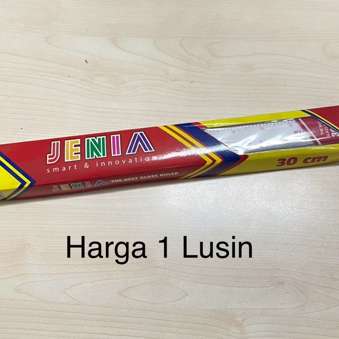 

Termurah Penggaris Plastik 3 cm JENIA 12 pcs