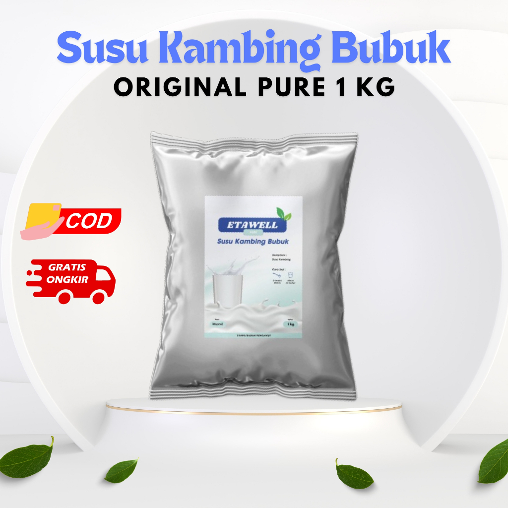 Etawell Pure - Susu Kambing Bubuk Murni Tanpa Campuran