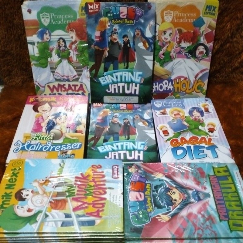 komik novel kecil kecil punya karya - kkpk - next g - princess academy
