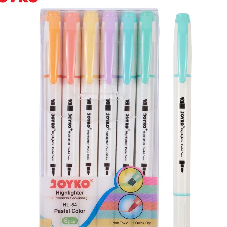 

Grosir Hhlhter 6 warna Joyko HL54 1 Set 6 Pcs 6 Warna set