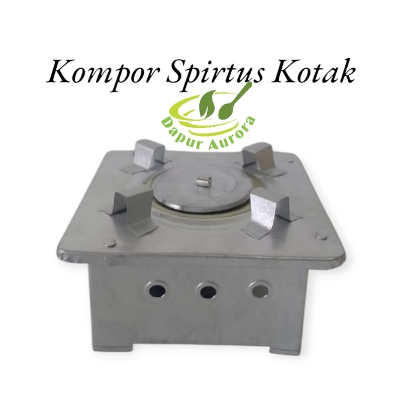 Kompor Spirtus kotak Mini
