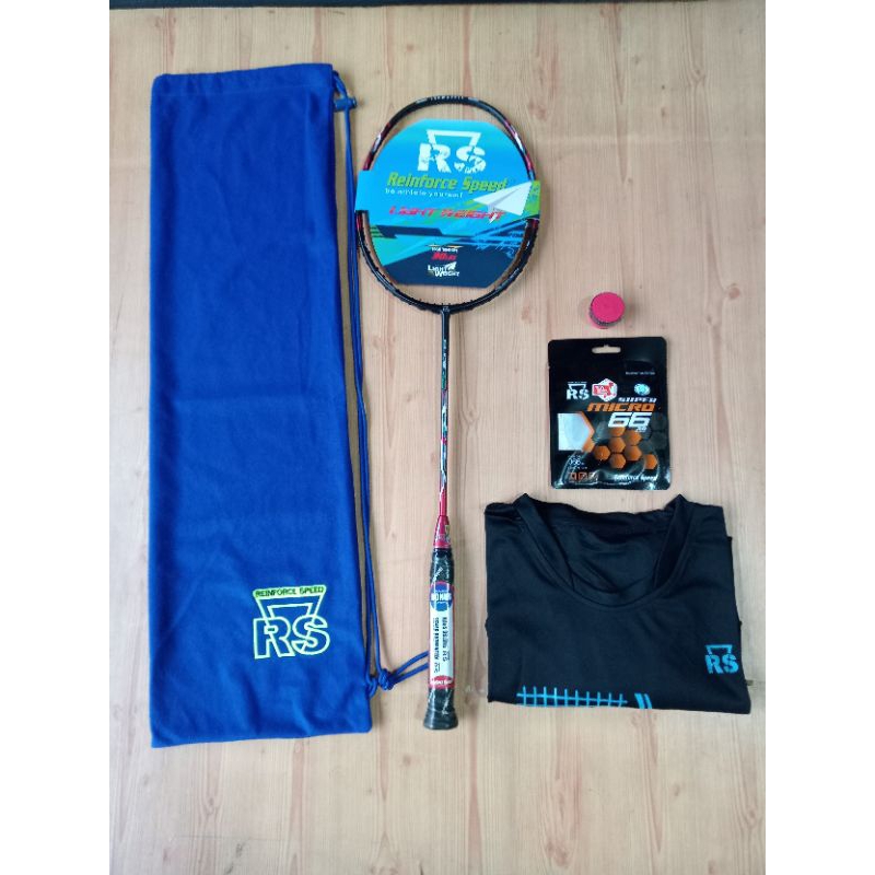 RAKET BADMINTON RS GLIDE 72 JADE PRODUK RAKET RINGAN 72gr ORIGINAL