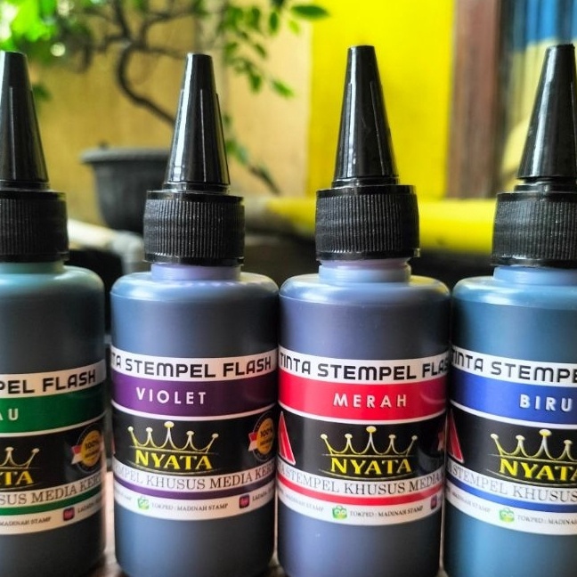 

Gila TINTA STEMPEL FLASH MEDIA KES isi1 ml 15 warna