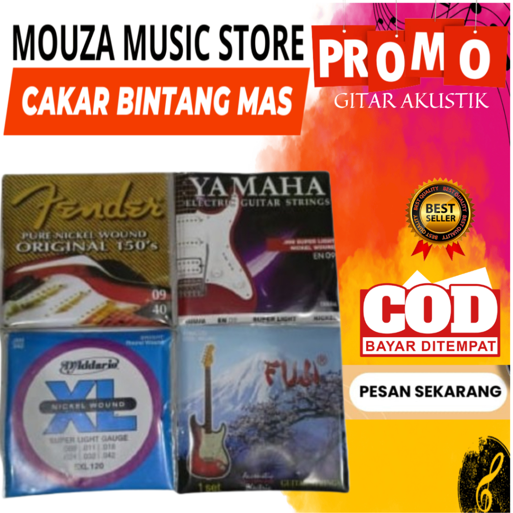 Senar Gitar Akustik 1 Set