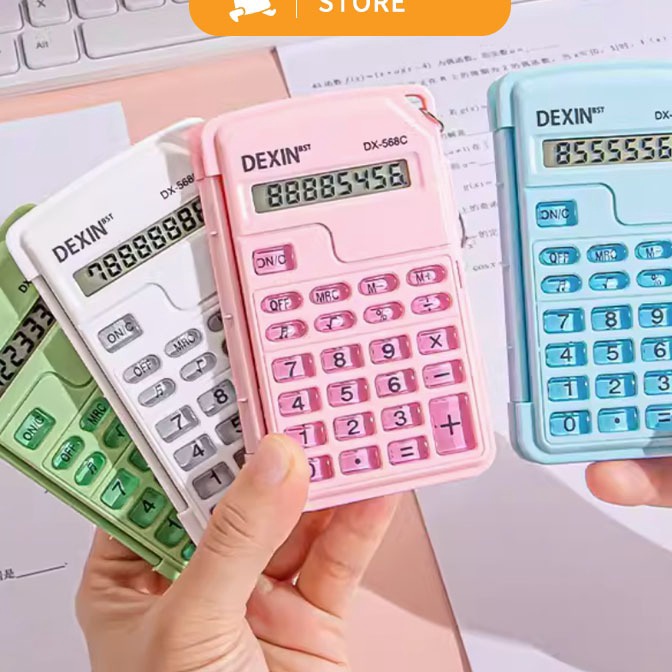 

HJ6 Kalkulator Saku Sekolah Kantor M Calculator 8 DitRabbit Stationery