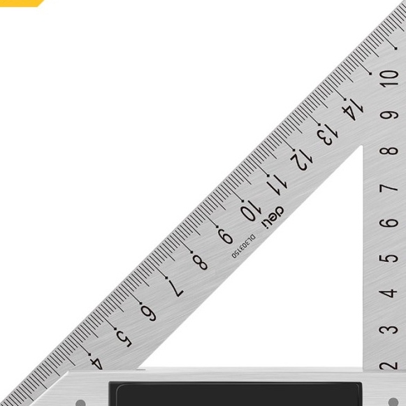 

Diskon Deli Penggaris Segita Siku Besi Tukang Triangle Ruler EDL33XXX