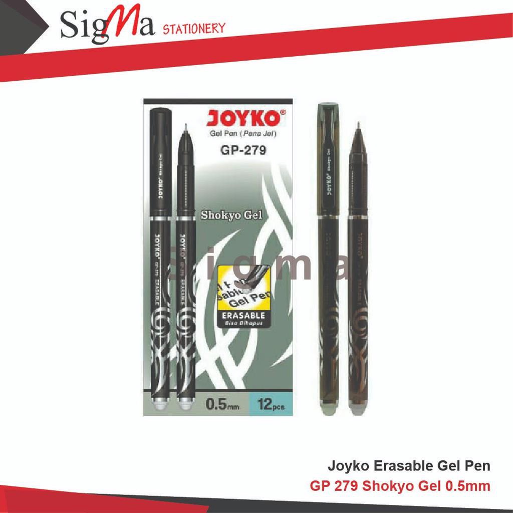 

Potongan Harga 4 Pulpen Shokyo Gel GP279 Erasable Hitam