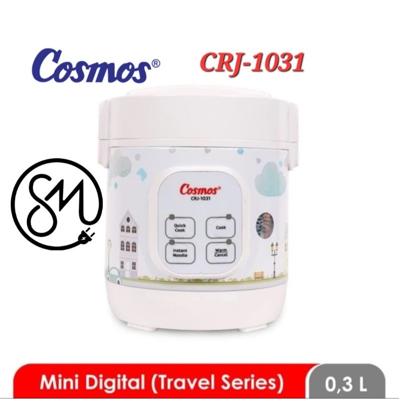 Magic com Cosmos CRJ-1031 Digital mini 0.3 liter Rice cooker CRJ1031