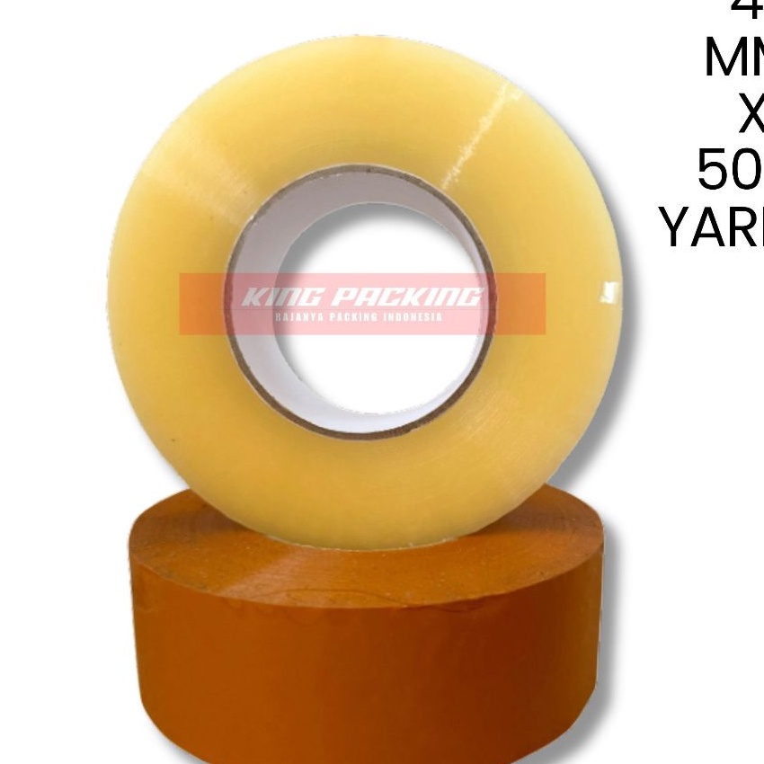 

FG2 Lakban Jumbo Yard Bening Coklat 45 mm x Yard