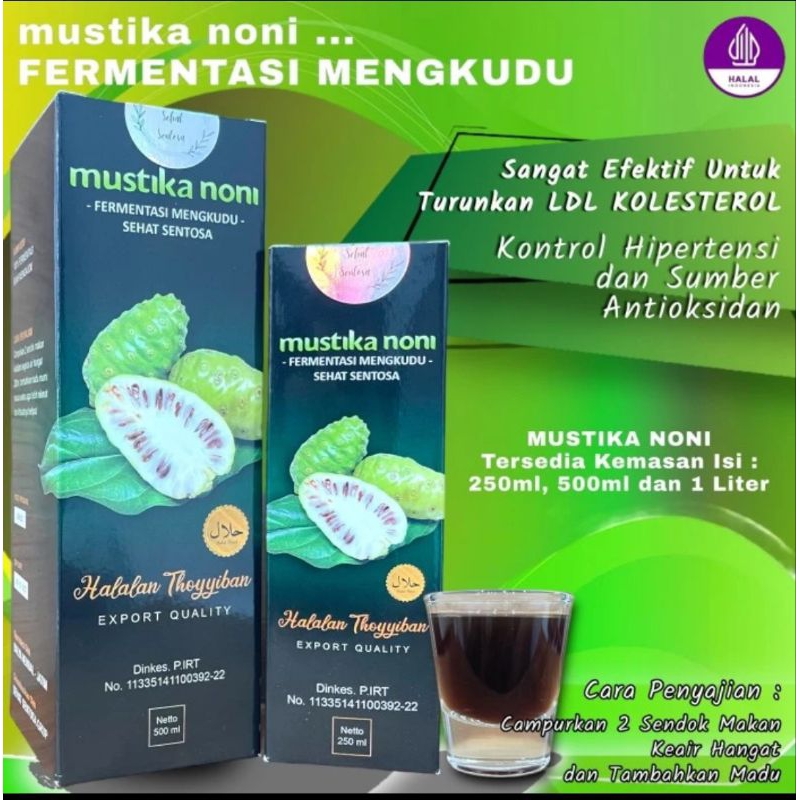 

Mustika Noni 250ml | Herbal Fermentasi Buah Mengkudu