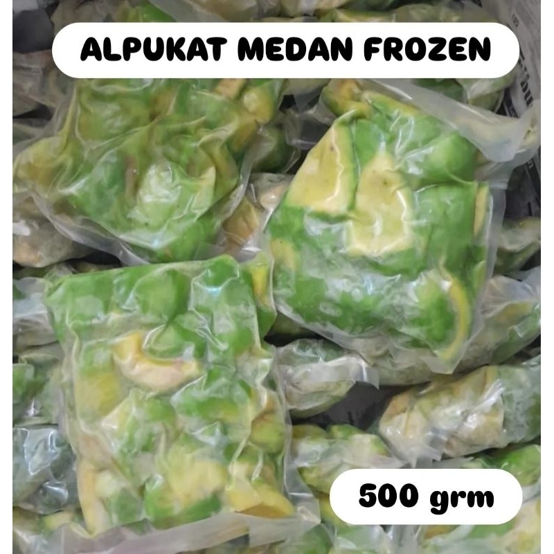 

ALPUKAT LAMPUNG FROZEN 500 GR