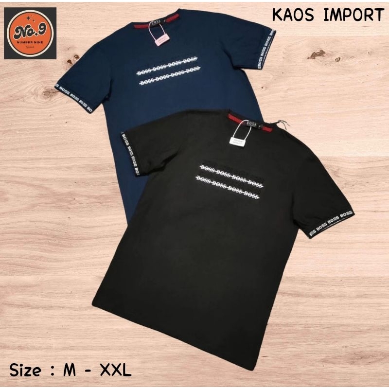 KAOS IMPORT PRIA/BAJU KAOS PRIA PREMIUM/KAOS COWOK IMPORT LV MIRROR KEREN MURAH