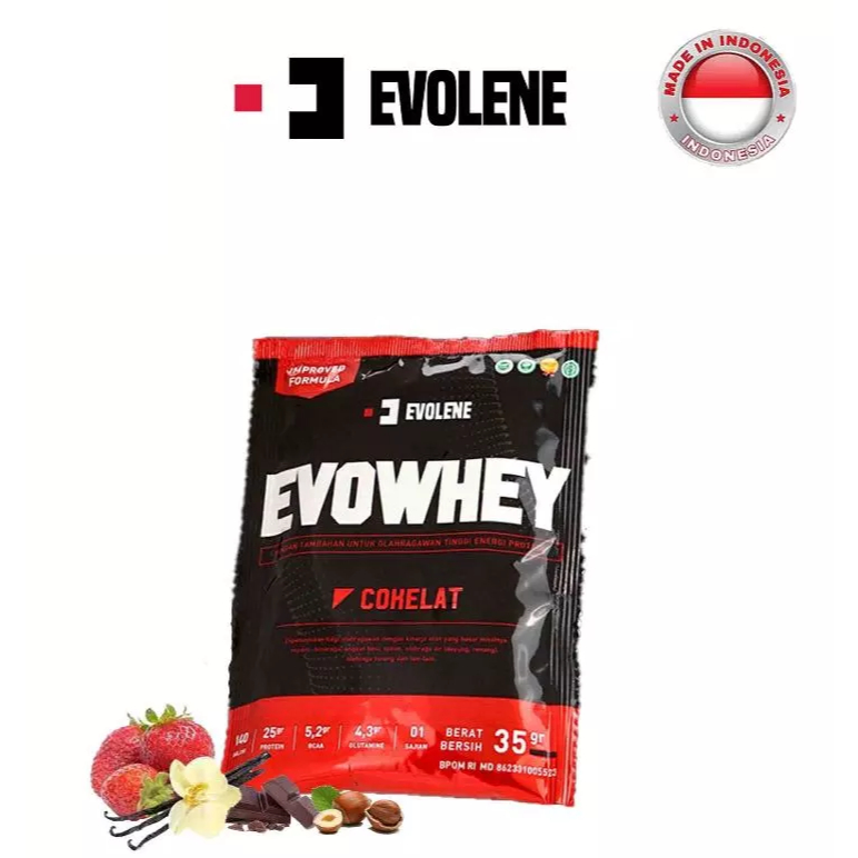 

Evolene Evowhey Susu Whey Protein Sachet 35gr