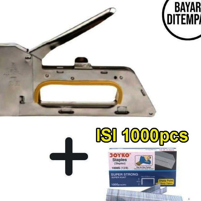 

KP8 Staples Tembak Gun Tacker Isi atau Refil 138 Stapler Jok Staples Stepler Tembak Stepler Gun Stapler Tembak Stapler Gun