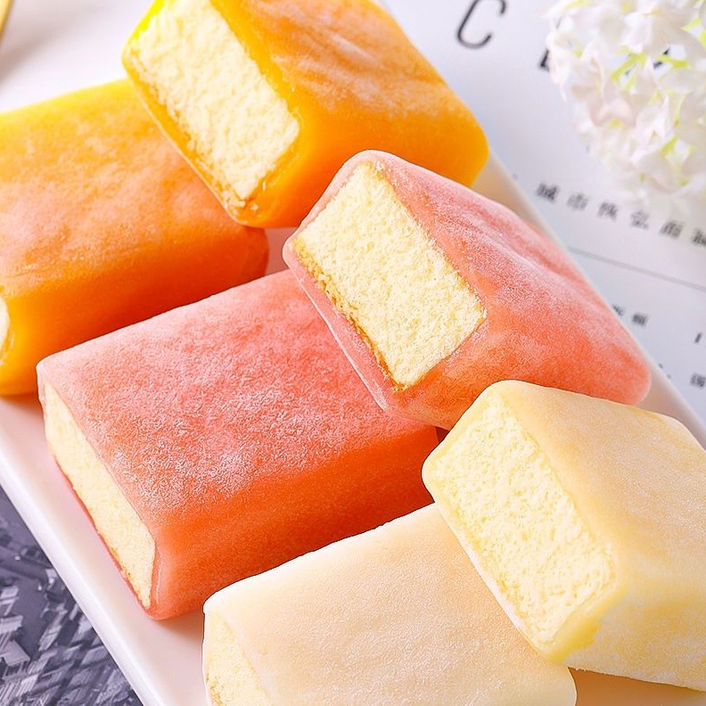Diskon Produk HALAL 1 PCS Bibizan Snow Cake VIRAL 4 Varian Rasa  Bi Bi Zan Kue Salju