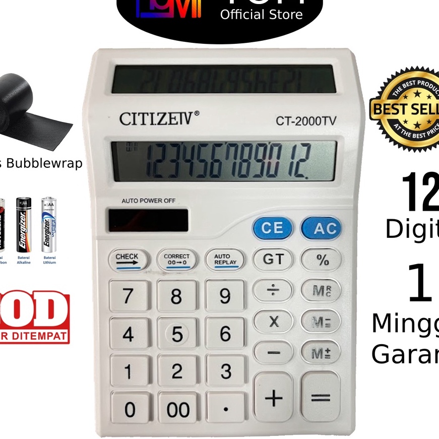 

Terkini Kalkulator 2 Layar CT2TV 12 Dit Calculator Check Dual 2 Power