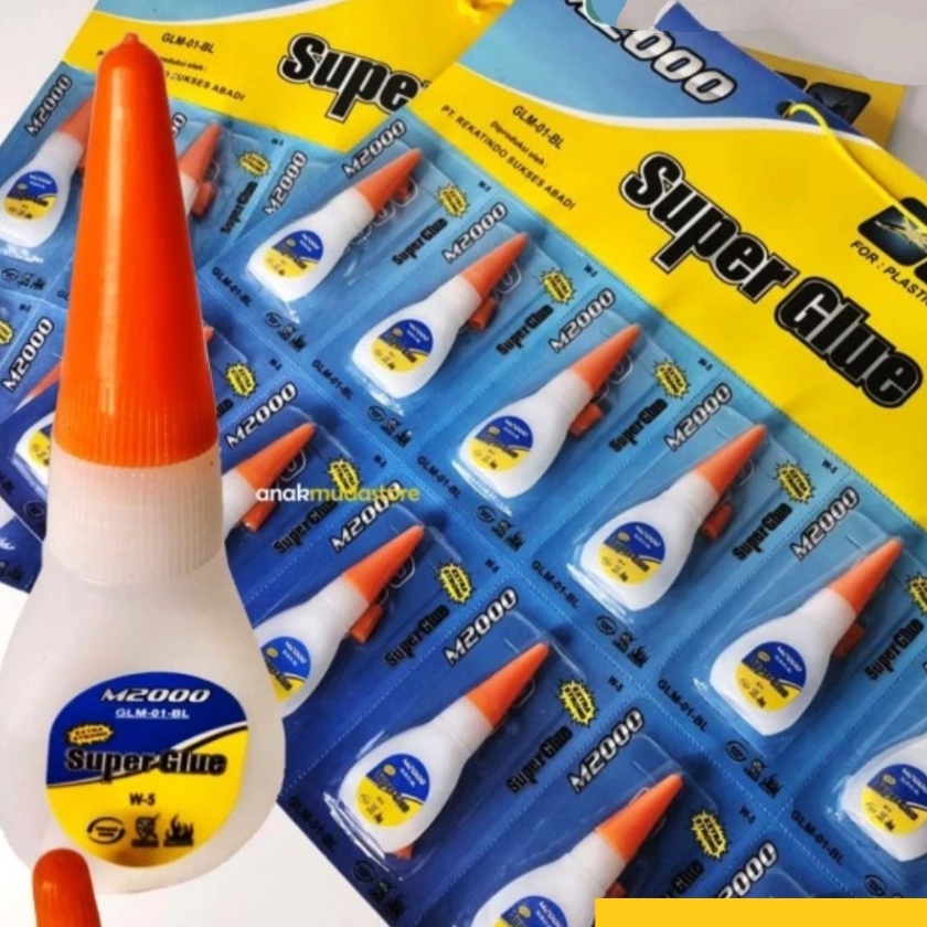 

berkualitas 12 pcs papan Glue Lem Korea Lem Kuat Serbaguna