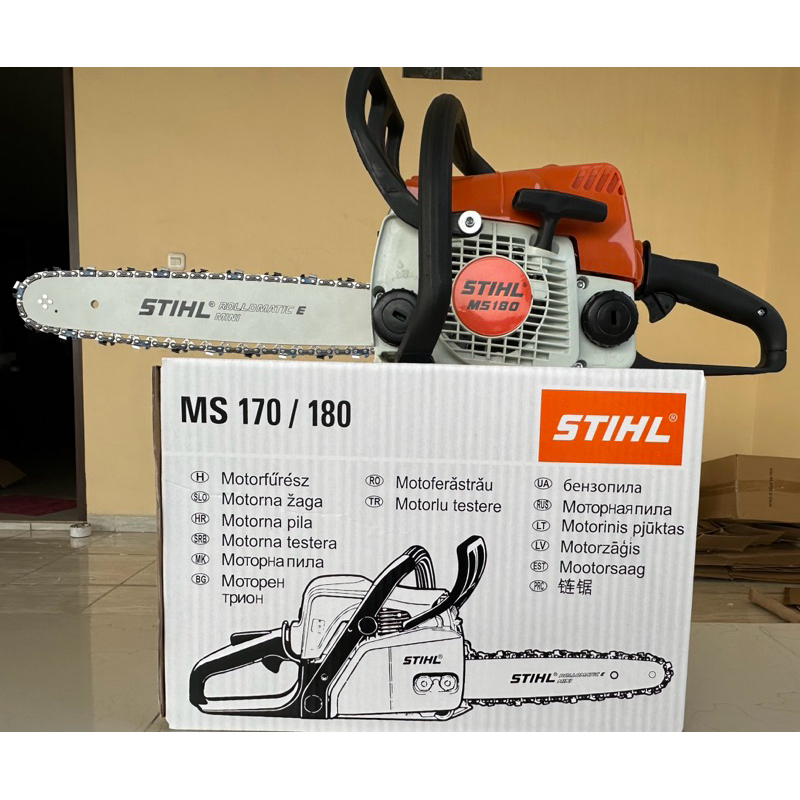 Mesin Chainsaw STIHL MS 170/180 ( senso stihl ms 180 )komplit TERMURAH