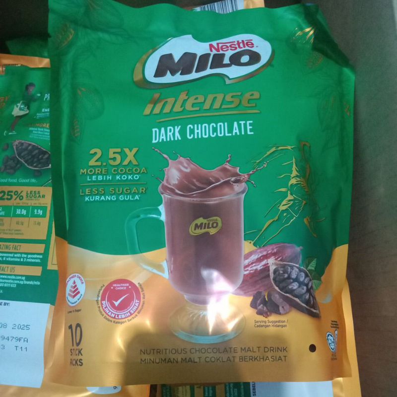 

Milo Intense Dark Chocolate 1 dus NEW