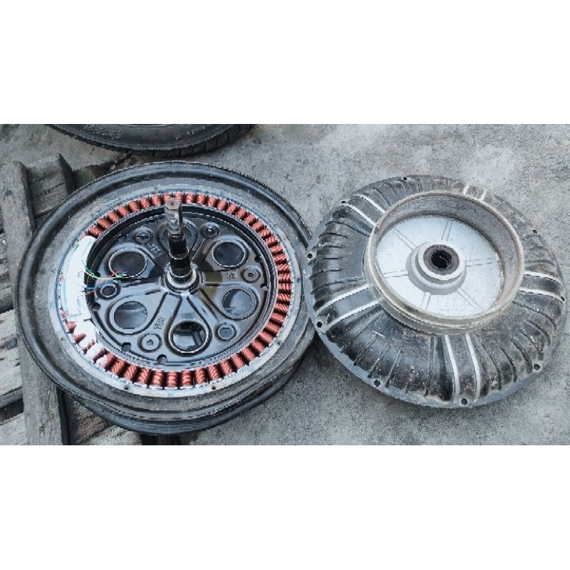 dinamo bldc bekas sepeda listrik 48V-500W-ring14