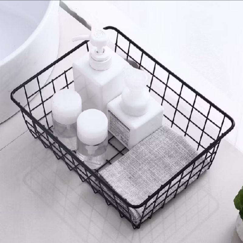 Keranjang Kotak Besi / Keranjang Penyimpanan Serbaguna Tbk