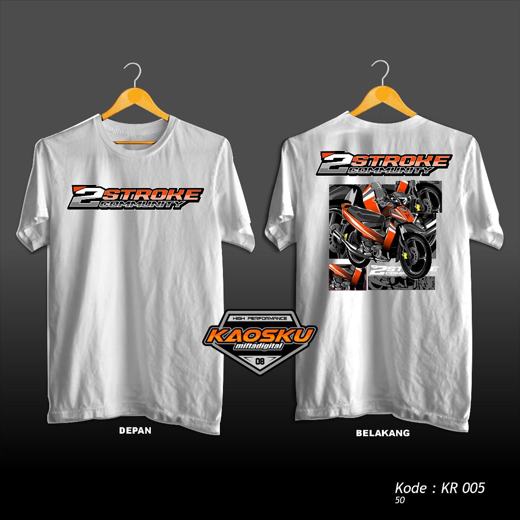 KAOS 2 STOKE | KAOS RACING ORIGINAL | BAJU RACING FIZ R # KR 005