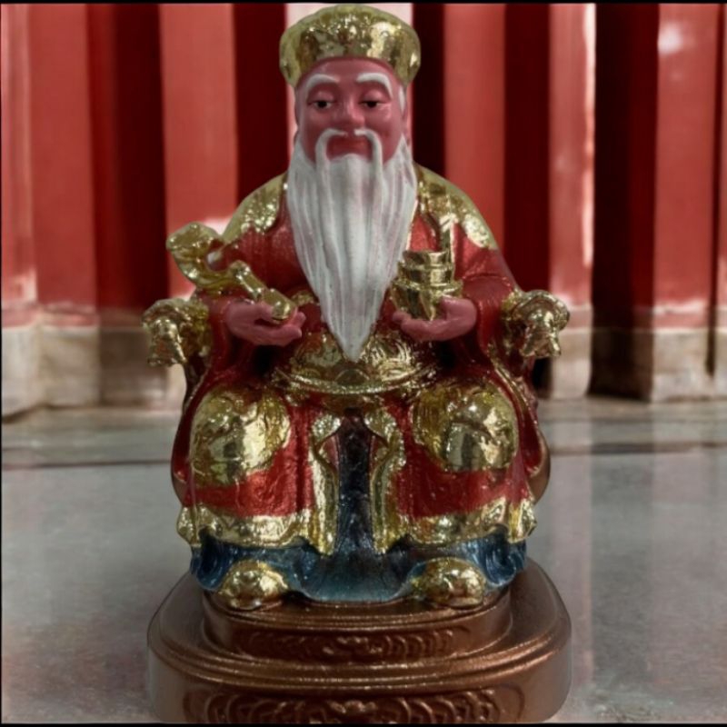 patung dewa bumi hok tek cen sing uk 4 inch