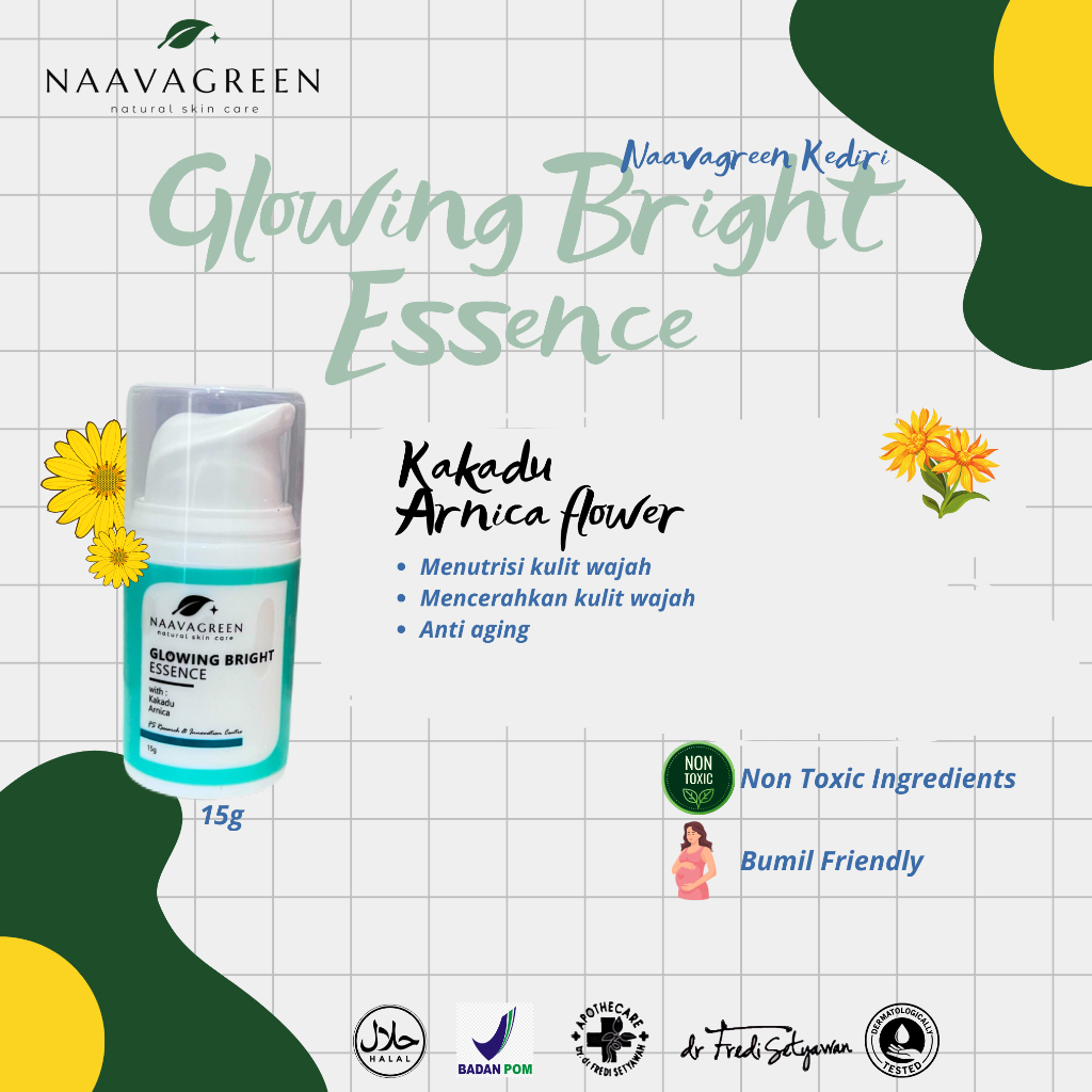 NAAVAGREEN GLOWING BRIGHT ESSENCE