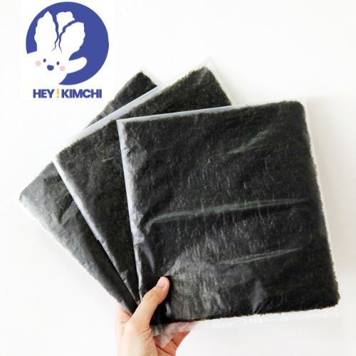 

Maknyuss1 Manjun - Yaki Sushi Nori 5 Lembar - Rumput Laut 5 Lbr - Roasted Seaweed Gimbap Kimbap