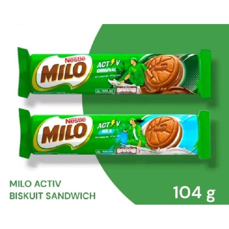 

MILO ACTIV BISCUIT SANDWICH 140gr