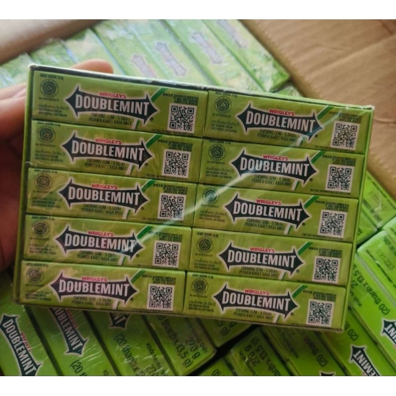 

Permen Karet Double Mint isi 20pcs Exp Desember 2024